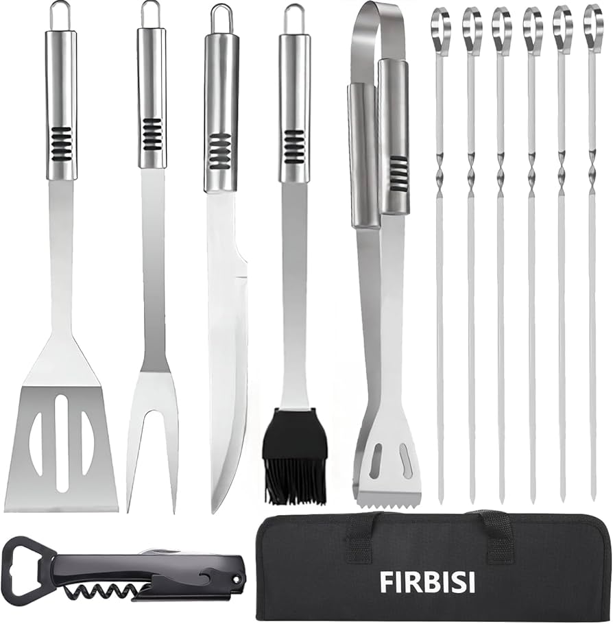 バーベキュー・調理用品 TO GO WARE DENALI UTENSIL SET Amazon.com : 16-Piece BBQ Grill Accessories Set - Barbecue